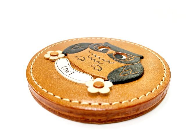 VANCA（バンカクラフト）革物語　コンパクトミラー