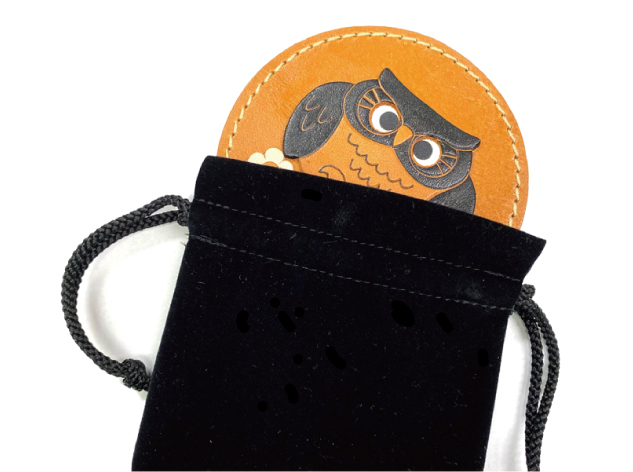 VANCA（バンカクラフト）革物語　コンパクトミラー