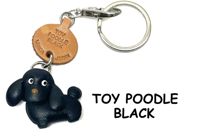 VANCA（バンカクラフト）革物語　レザー犬キーホルダー　