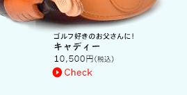 ゴルフ好きのお父さんに！　キャディー　9450円